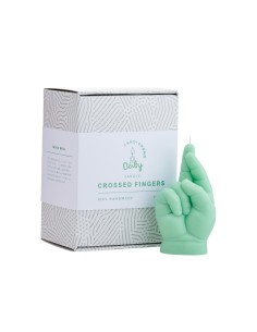 CandleHand Baby "Crossed Fingers", Green