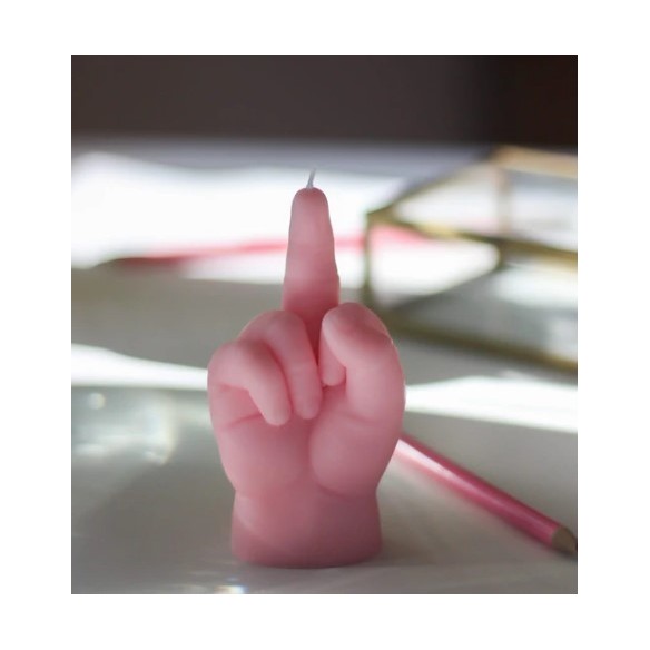 CandleHand Baby "F*ck you", Pink