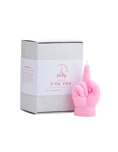 CandleHand Baby "F*ck you", Pink