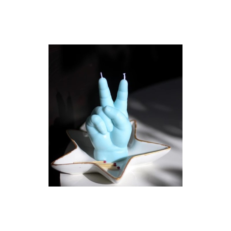 CandleHand Baby "Peace", Blue
