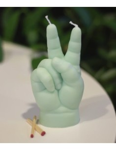 CandleHand Baby "Peace", Green 2