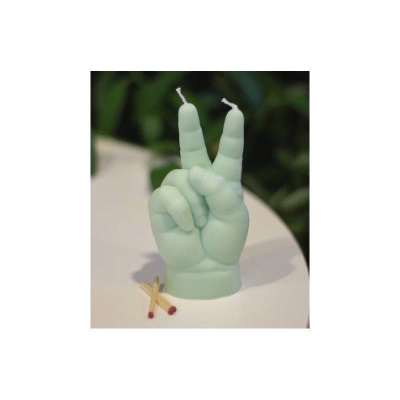 CandleHand Baby "Peace", Green