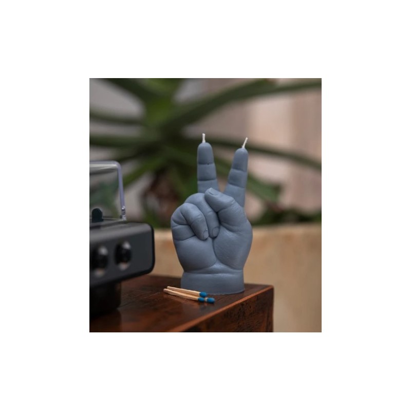 CandleHand Baby "Peace", Grey