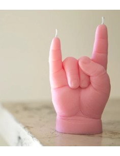 CandleHand Baby "You Rock", Pink 2