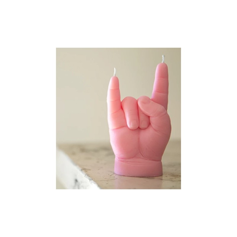 CandleHand Baby "You Rock", Pink