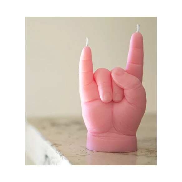 CandleHand Baby "You Rock", Pink