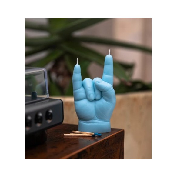 CandleHand Baby "You Rock", Blue