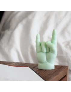 CandleHand Baby "You Rock", Green 2