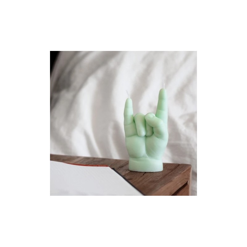 CandleHand Baby "You Rock", Green