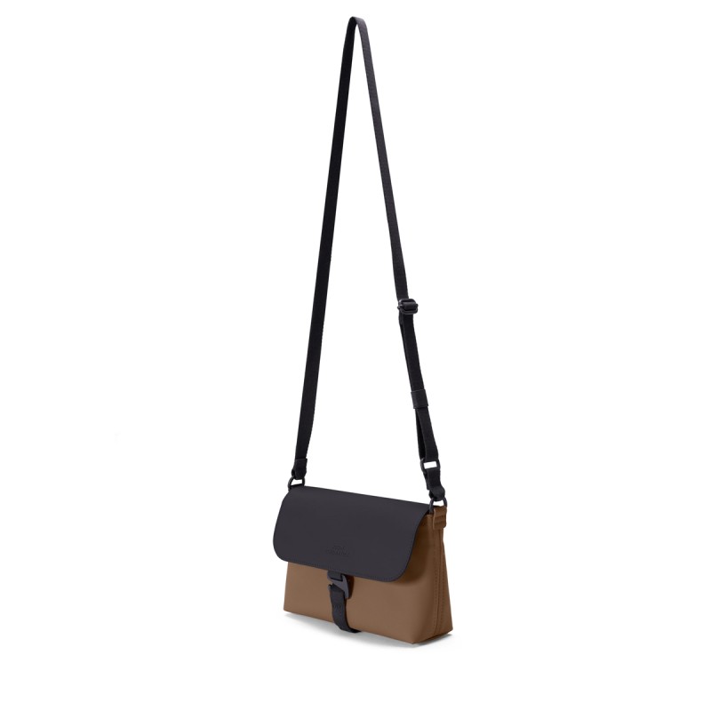 YURI BAG INFINITY, Black - Chestnut