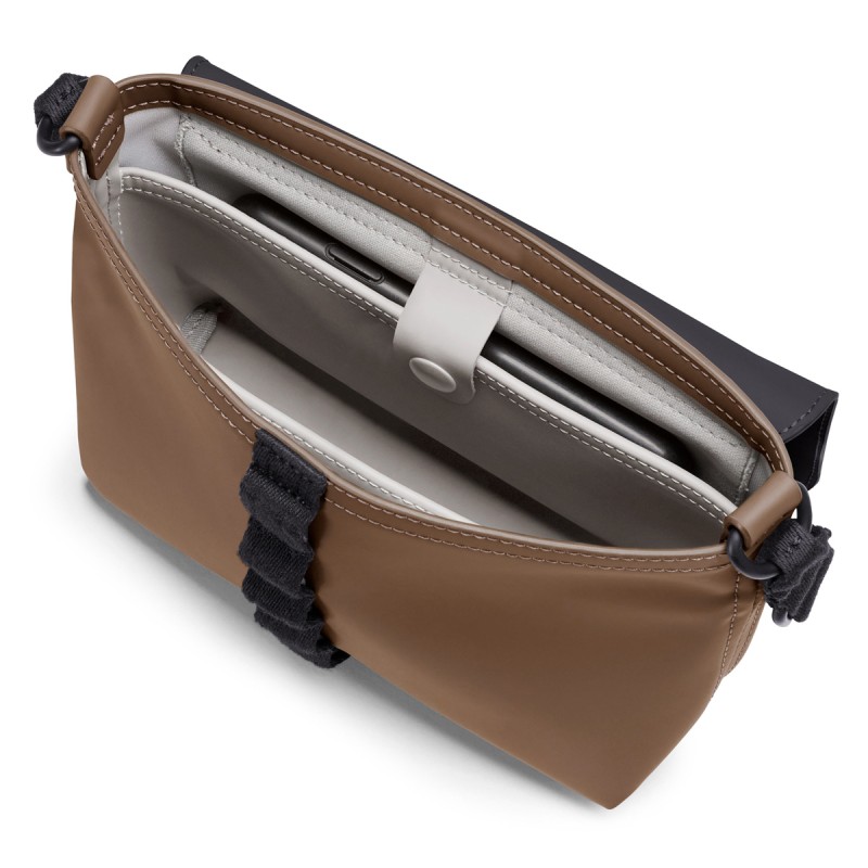 YURI BAG INFINITY, Black - Chestnut