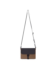 YURI BAG INFINITY, Black - Chestnut