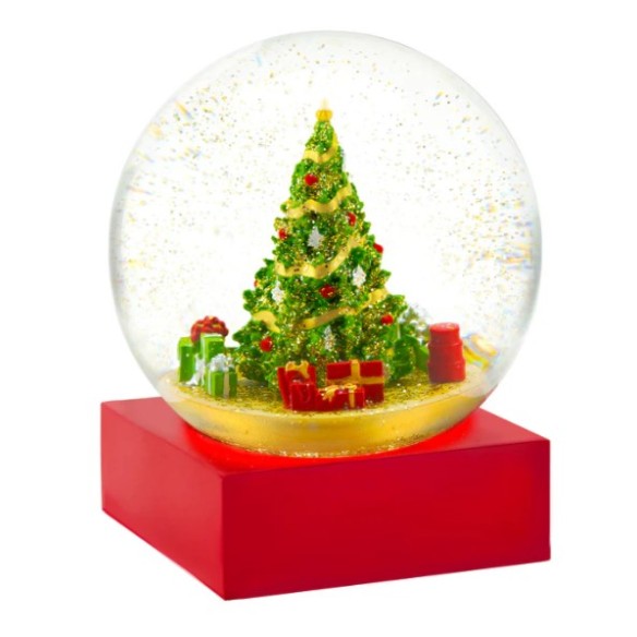 SNOWGLOBES, Holiday Tree Snow Globe