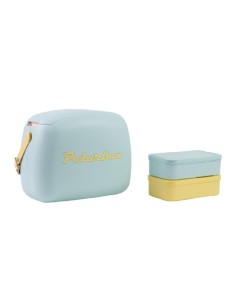 POLARBOX 6L, Celeste-giallo