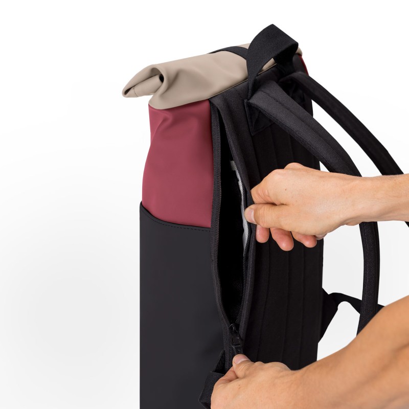 HAJO MINI INFINITY, Black - Burgundy