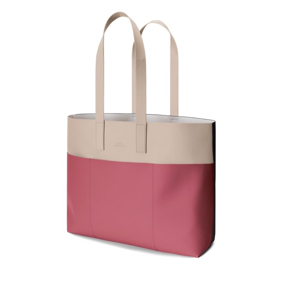 EMILIA BAG INFINITY, Sand - Burgundy