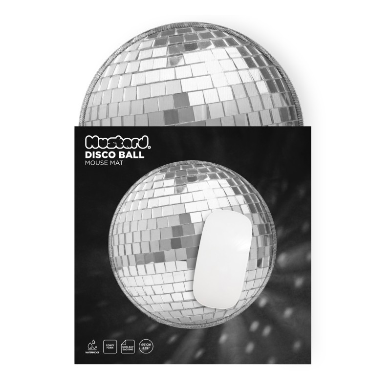 MUSTARD Disco Ball Mouse Mat