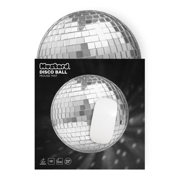 MUSTARD Disco Ball Mouse Mat