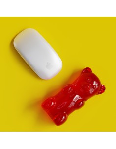 MUSTARD Gummy Bear Mouse Rest, Rosso 2