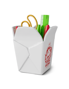 MUSTARD Takeaway Pen Pot 2