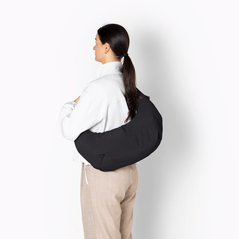 SHOTA BAG MEDIUM MOSS, Black