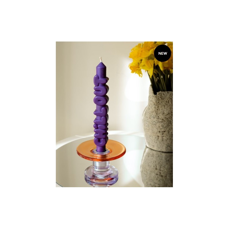 CandleHand Taper ""Chill Out"", Indigo