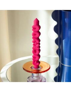 CandleHand Taper ""F*ck You"", Pink