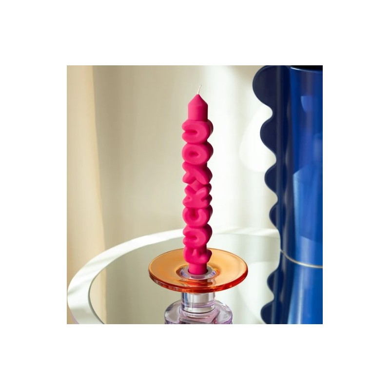 CandleHand Taper ""F*ck You"", Pink