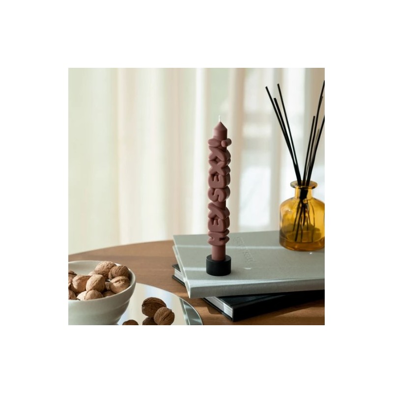 CandleHand Taper ""Hey Sexy"", Mocha