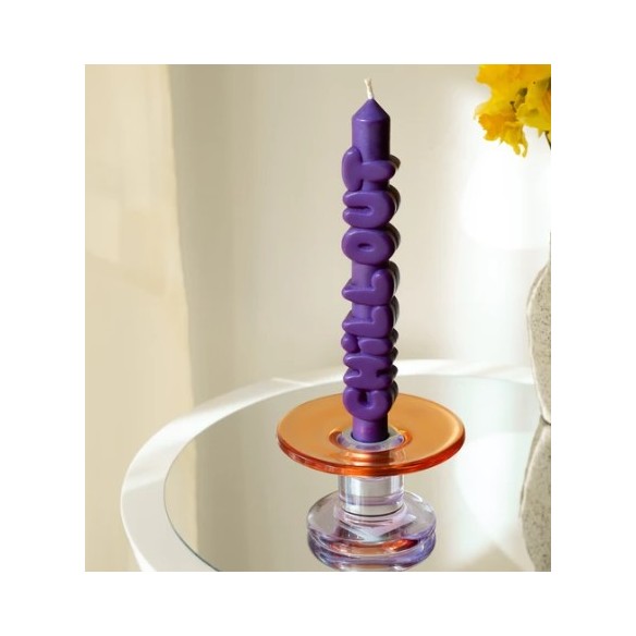 CandleHand Taper SET ""Bold 2"", Black - Indigo