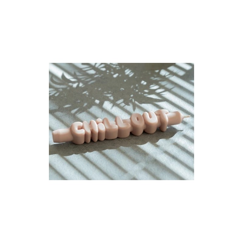 CandleHand Taper SET ""Bold 1"", Pink - Cream