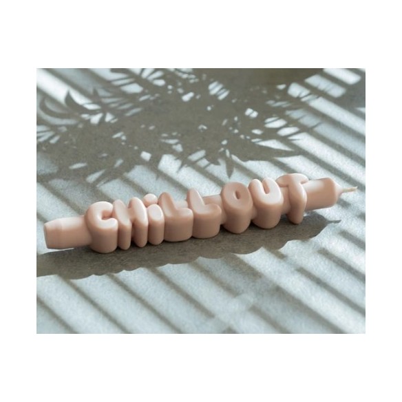 CandleHand Taper SET ""Bold 1"", Pink - Cream