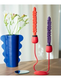 CandleHand Taper SET ""Happy Bday 2"", Indigo - Or