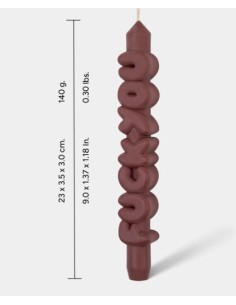 CandleHand Taper SET ""Confrotational 2"", Mocha - 2
