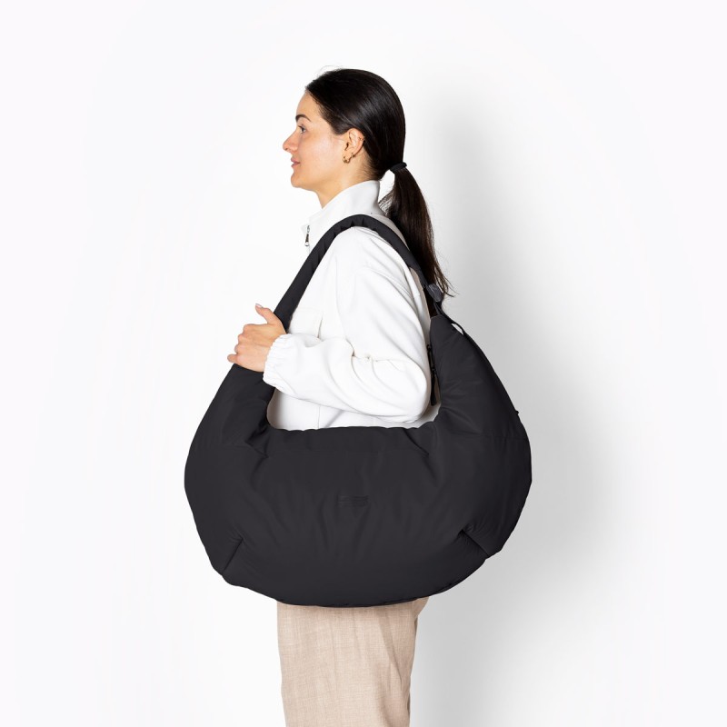 SHOTA BAG LARGE MOSS, Black