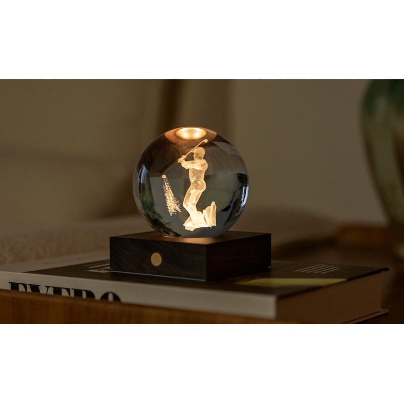 AMBER CRYSTAL LIGHT, 3D laser Golf
