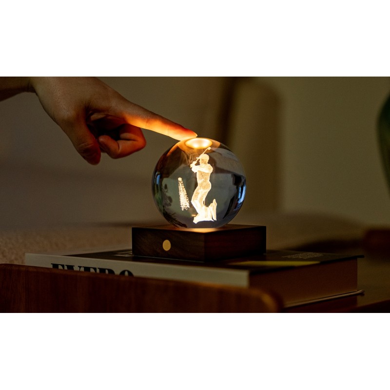 AMBER CRYSTAL LIGHT, 3D laser Golf