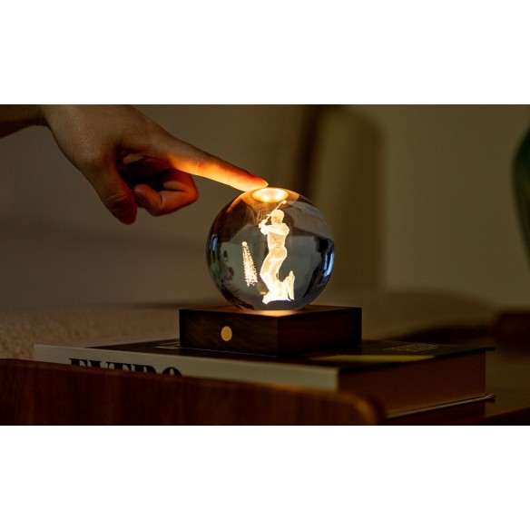 AMBER CRYSTAL LIGHT, 3D laser Golf