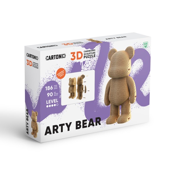 CARTONIC 3D PUZZLE, Arty Bear