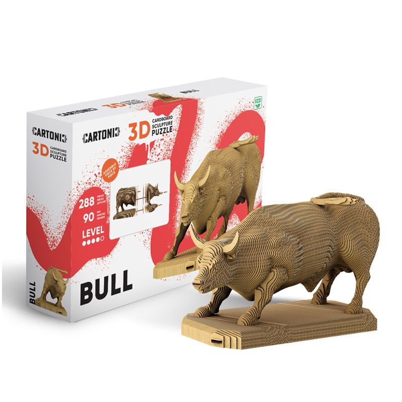 CARTONIC 3D PUZZLE, Bull