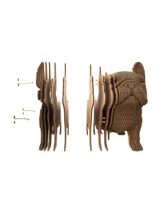 CARTONIC 3D PUZZLE, Bulldog Puppy 2