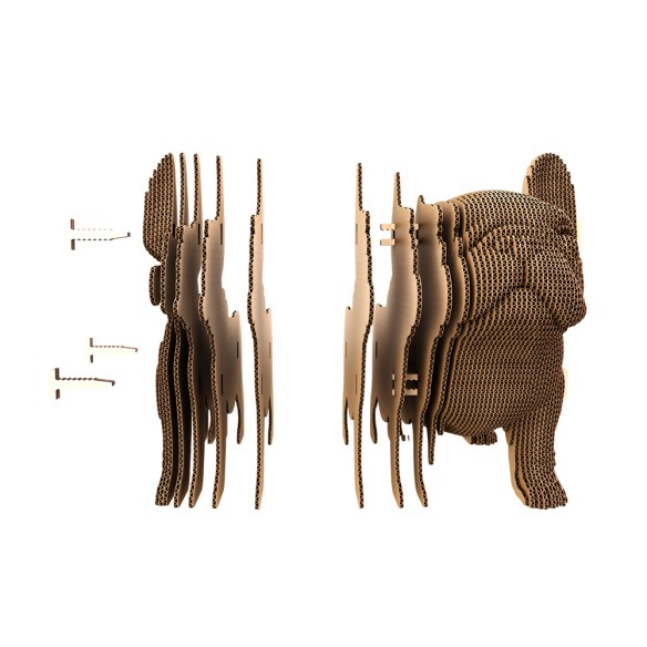 CARTONIC 3D PUZZLE, Bulldog Puppy