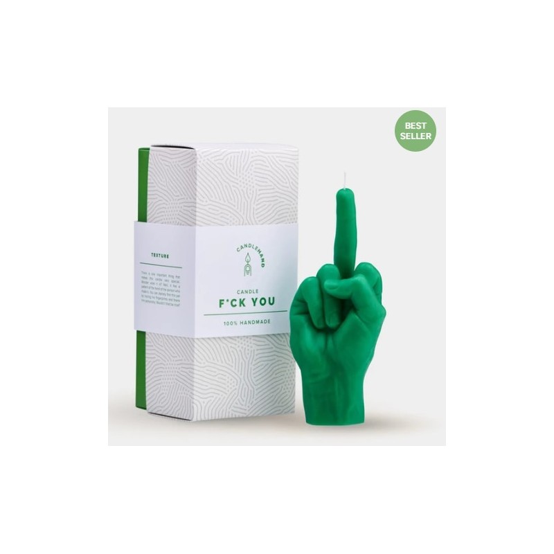 CandleHand ""F*ck you"", Green