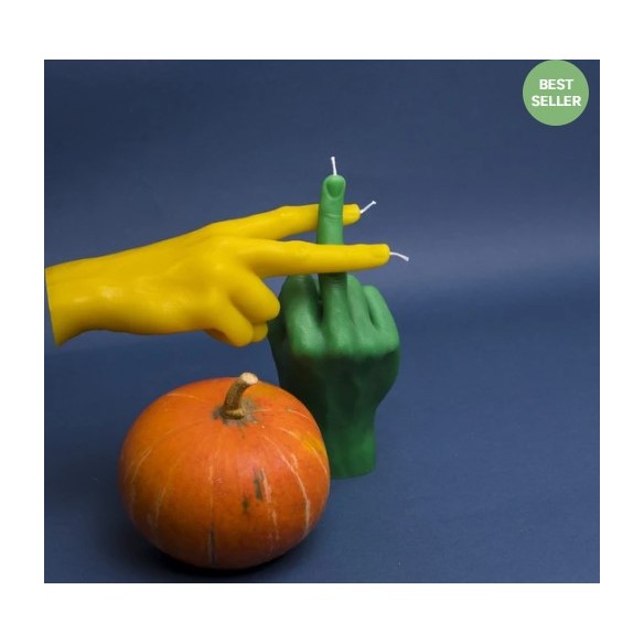 CandleHand ""F*ck you"", Green