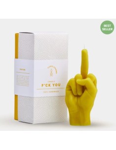 CandleHand ""F*ck you"", Yellow 2