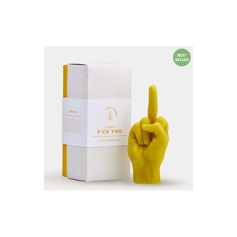 CandleHand ""F*ck you"", Yellow