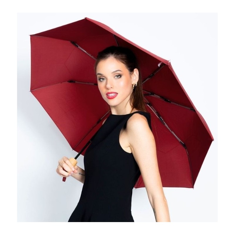 COULEUR UNIE, Pieghevole DARK RUBIS