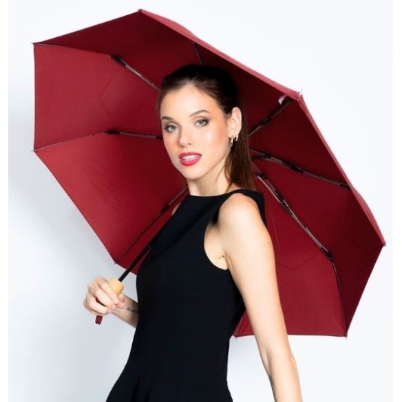 COULEUR UNIE, Pieghevole DARK RUBIS