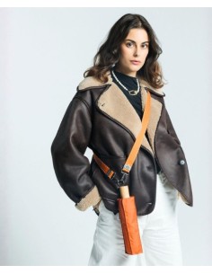 TRACOLLA SMATI 70-130 CM, Cognac