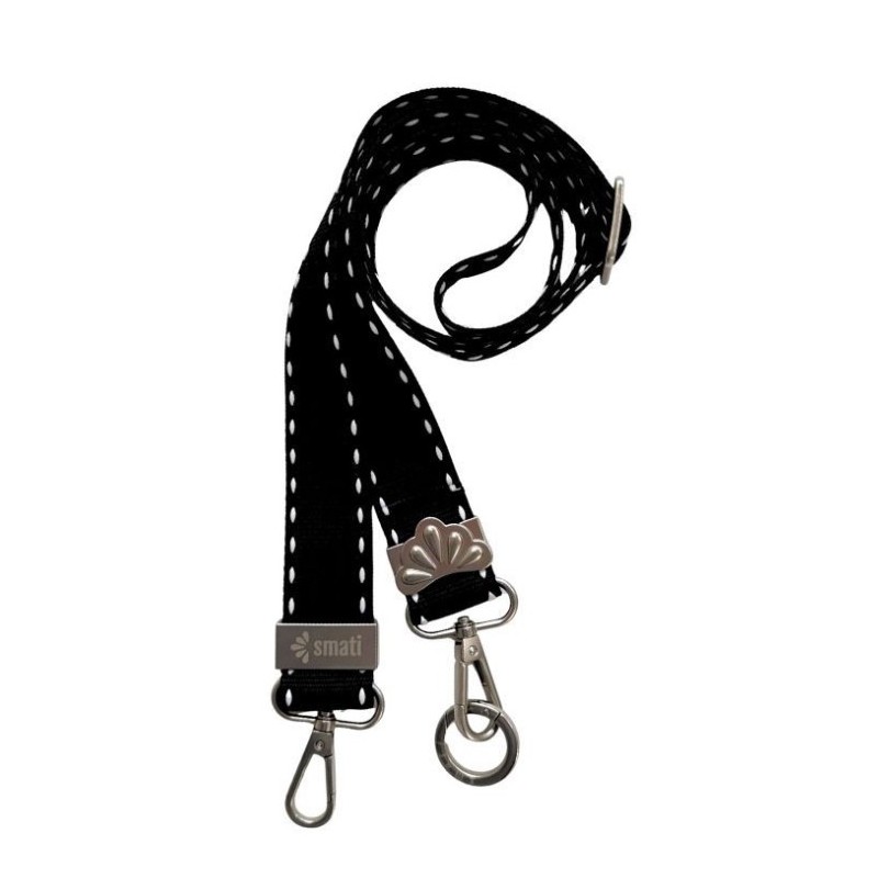 TRACOLLA SMATI 70-130 CM, Noir